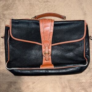 FLASH SALE Vintage Leather Briefcase